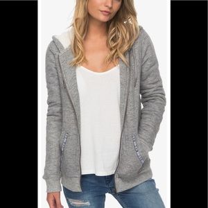 Roxy Trippin Sherpa Zip Hoodie